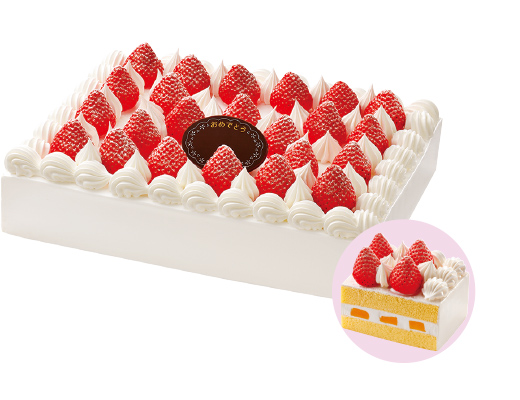 山崎製パン お祝いケーキ