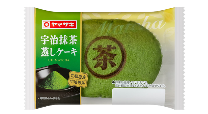 宇治抹茶蒸しケーキ