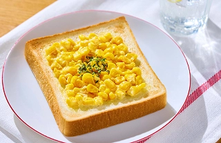 コーンマヨネーズトースト