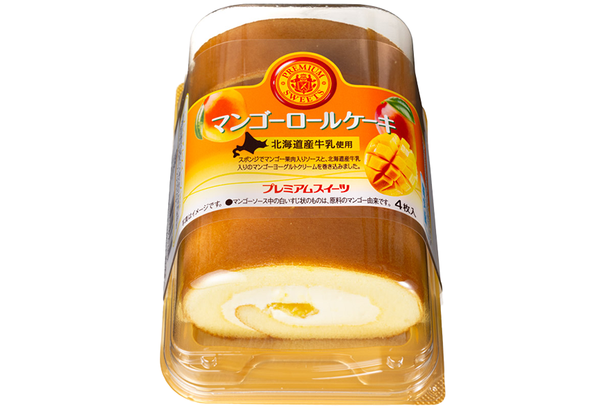 マンゴーロールケーキ