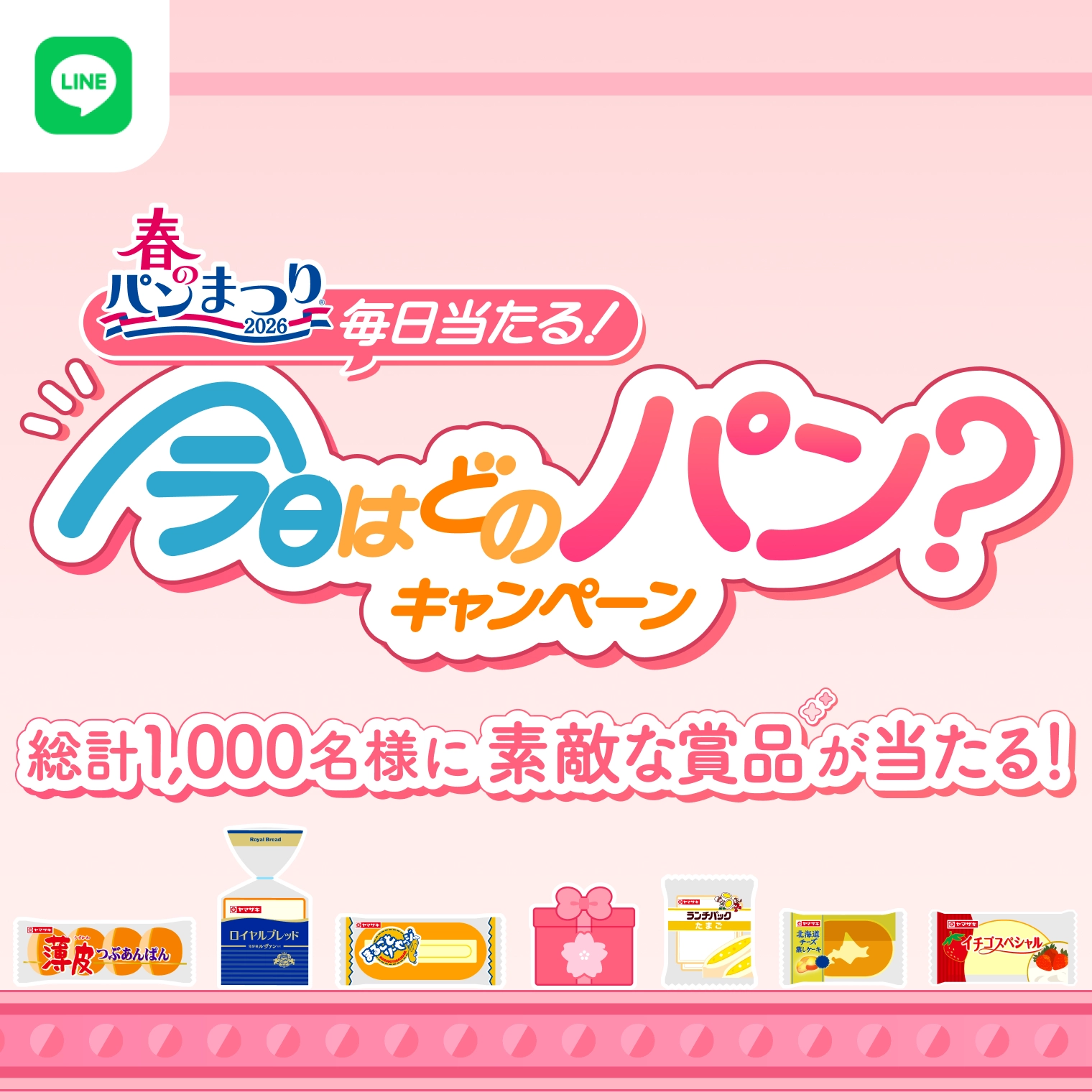 毎日当たる！今日はどのパン？キャンペーン