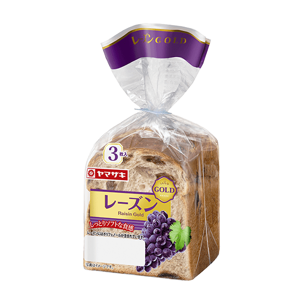 レーズンゴールド（3枚入）