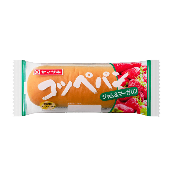 コッペパン（ジャム＆マーガリン）