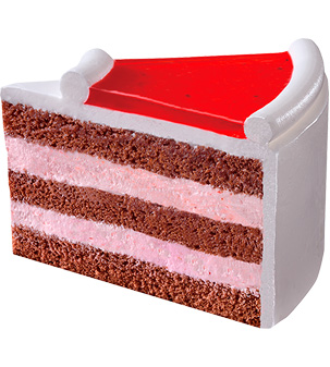 ストロベリーとラズベリーのケーキ（2個）