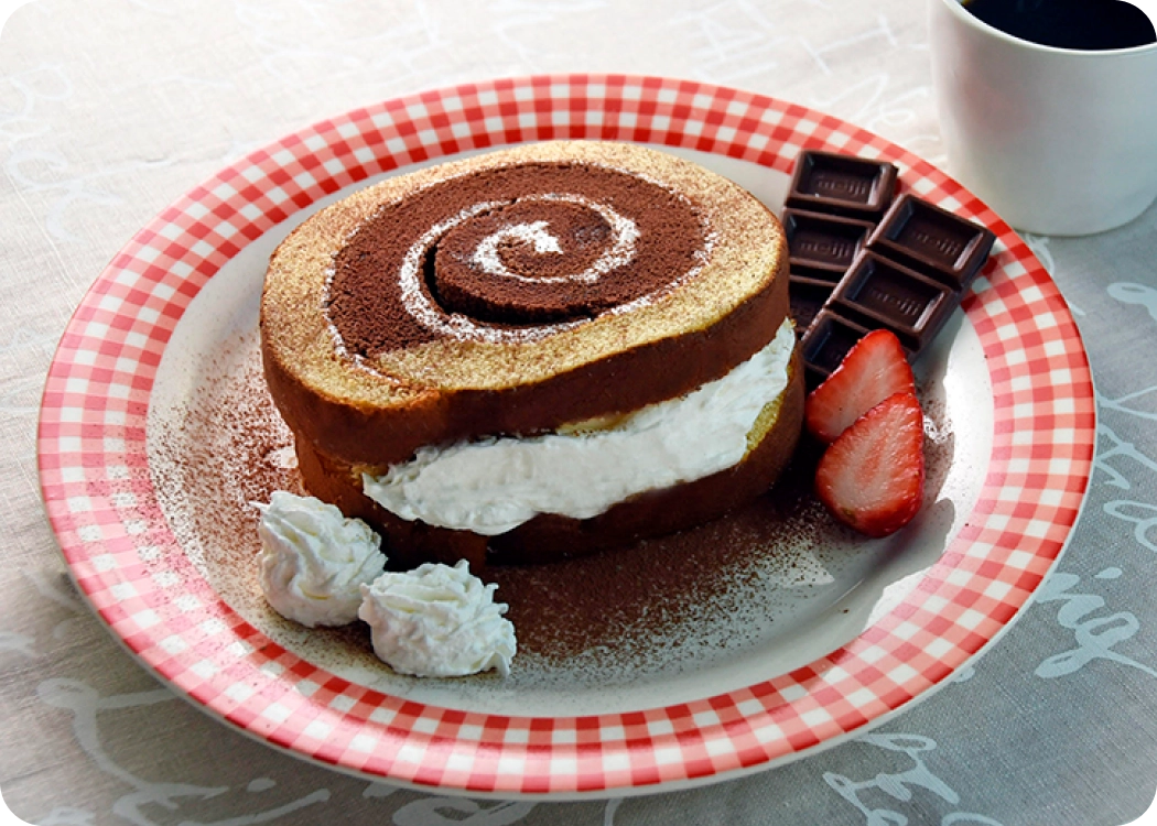 たっぷりクリームティラミスケーキ