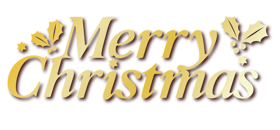 Merry christmas おいしい笑顔の真ん中に