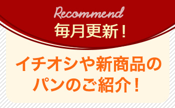 今月のおすすめ商品