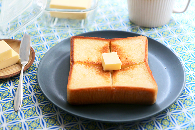 4枚切りで作るバターじゅわっとトース