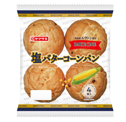 塩バターコーンパン