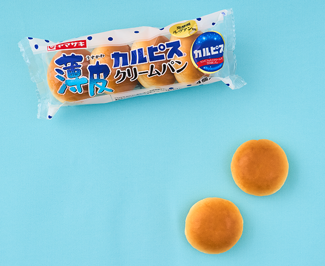 薄皮カルピス®クリームパン