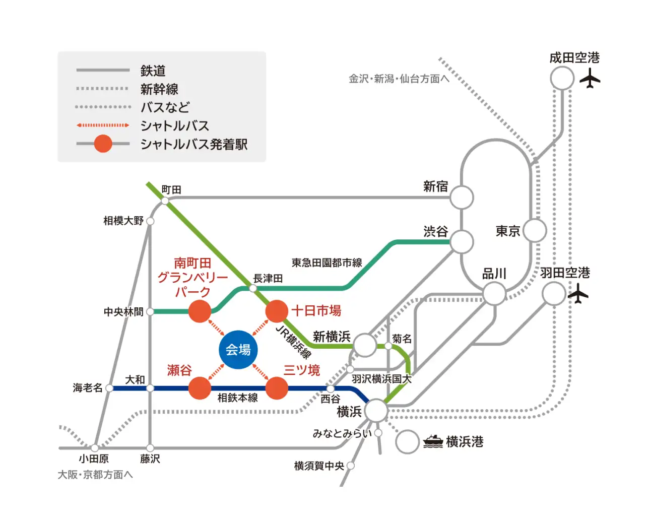 アクセスマップ（拡大）