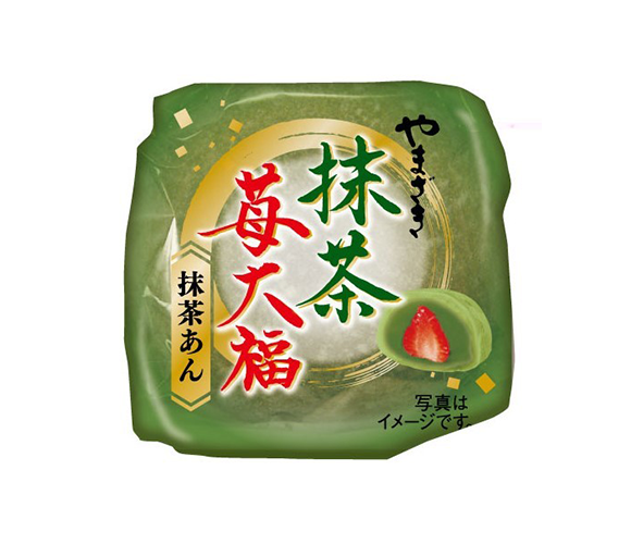 抹茶苺大福（抹茶あん）