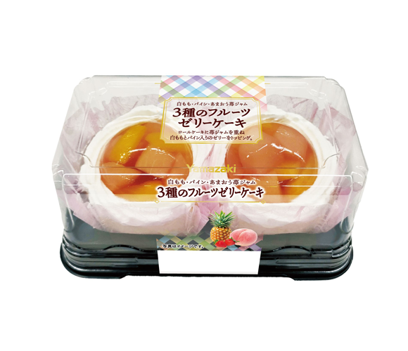3種のフルーツゼリーケーキ（2個入）