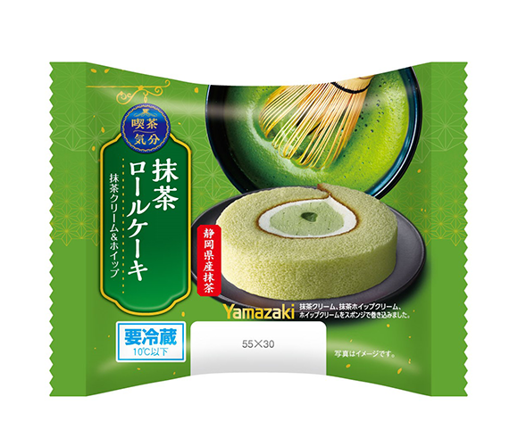 抹茶ロールケーキ