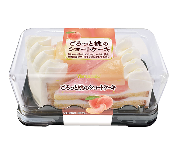 ごろっと桃のショートケーキ（2個入）