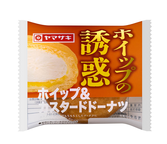 ホイップの誘惑（ホイップ＆カスタ―ドドーナツ）