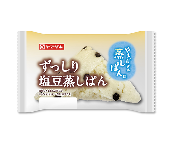 ずっしり塩豆蒸しぱん