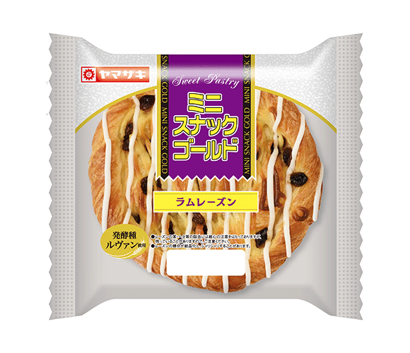 ミニスナックゴールド（ラムレーズン）