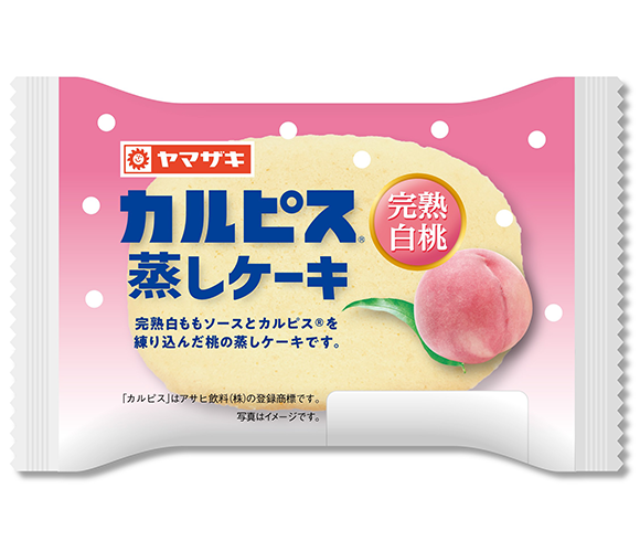 カルピス®蒸しケーキ（完熟白桃）