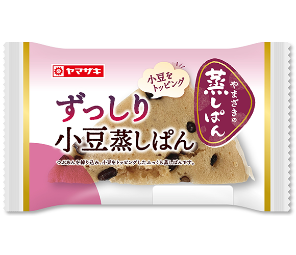 ずっしり小豆蒸しぱん