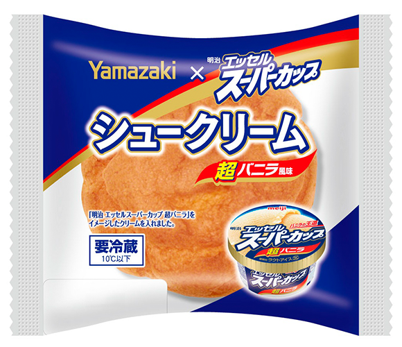 シュークリーム（エッセルスーパーカップ超バニラ風味）
