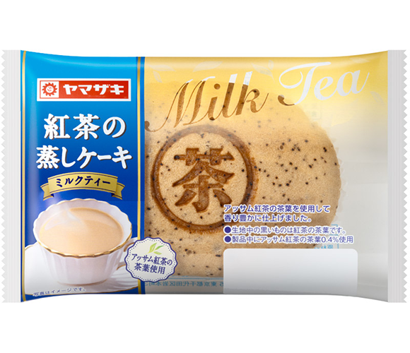 紅茶の蒸しケーキ（ミルクティー）