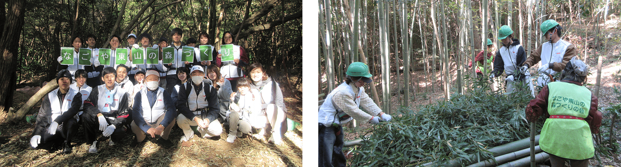 整備活動の様子