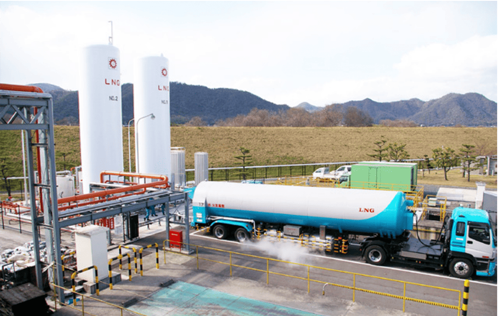 LNGサテライト設備（岡山工場）