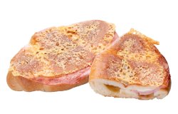 ロースハムとチーズの塩パンパニーニ