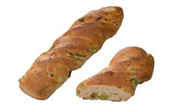 ベーコンと枝豆のリュスティック