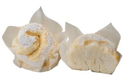 白い塩バニラクリームパン
