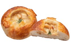 オニオングラタンチキンパン