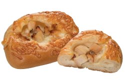 チキンのホワイトクリームパン(シュクメルリ風)