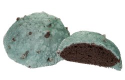 チョコミント風味メロンパン