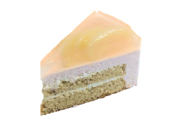 紅茶と白桃のムースケーキ