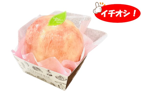 まるごと桃のケーキ