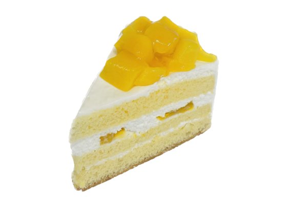 マンゴーのショートケーキ