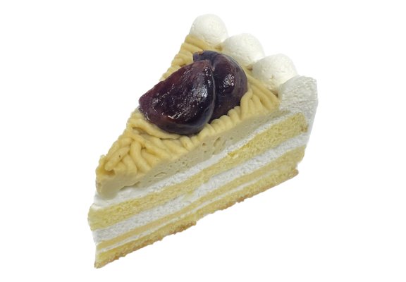 和栗クリームのショートケーキ