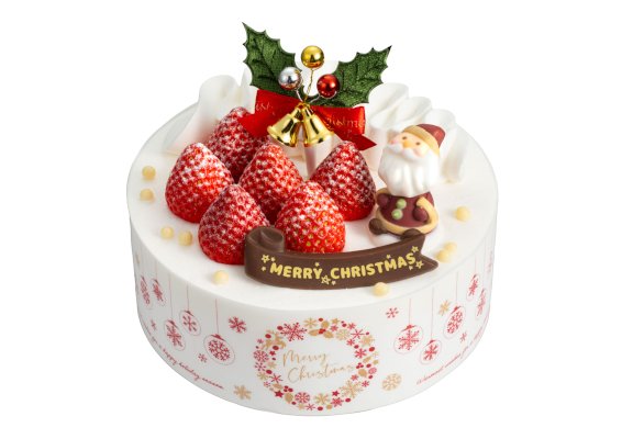 苺のデコレーションケーキ５号