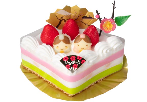 ひなまつり 菱デコ