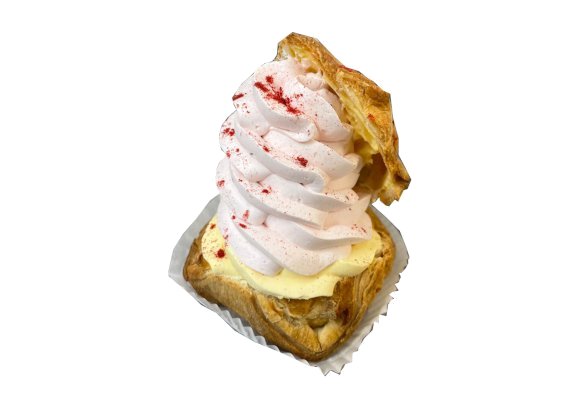 特撰シュー(あまおう苺クリーム＆カスタード)