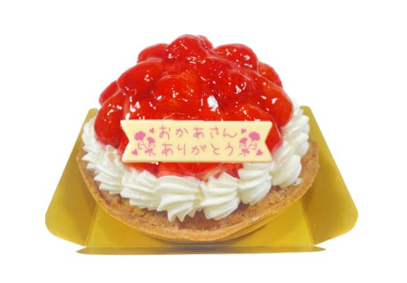母の日 いちごのタルト