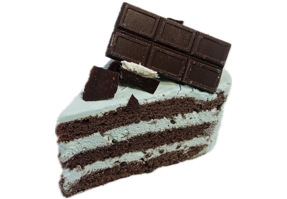 チョコミントケーキ