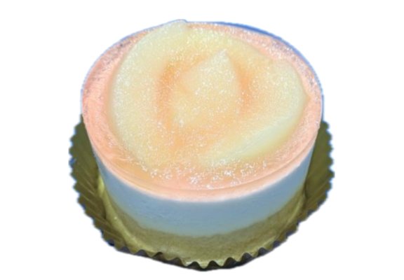 桃のケーキ