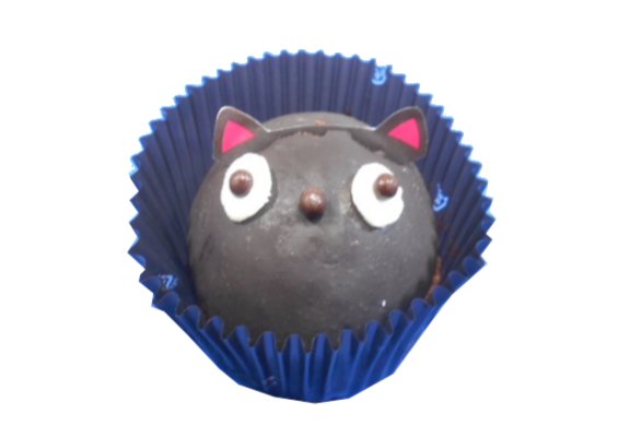 ショコラムースケーキ(黒猫風)