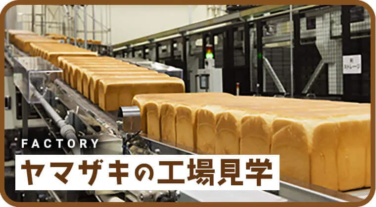 ヤマザキの工場見学